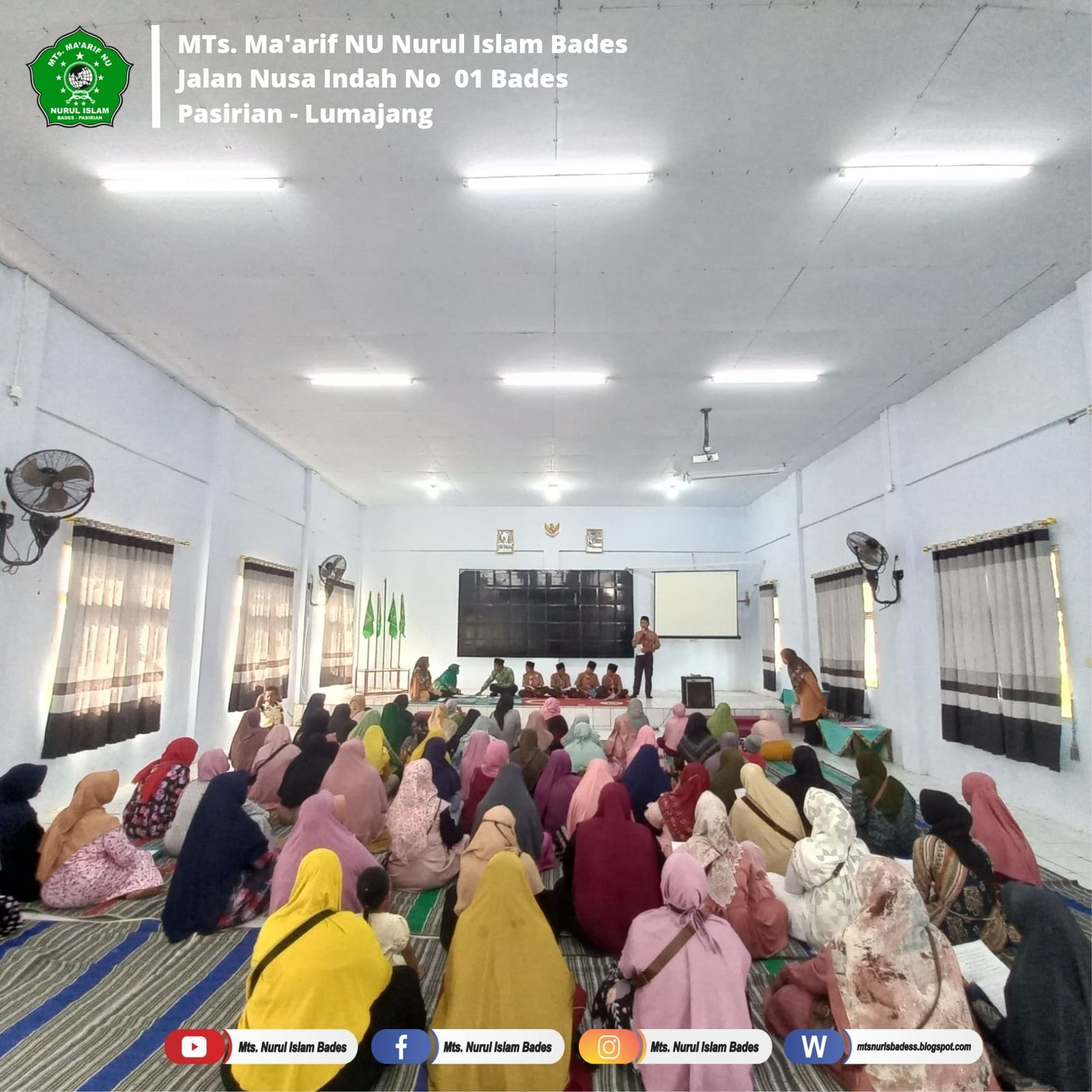 Doa Bersama dan Pertemuan Rutin Walimurid Kelas VIII