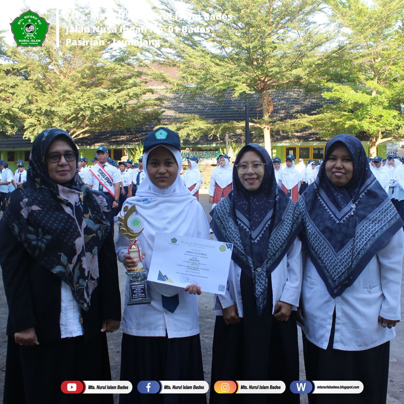 Penyerahan Tropy Kejuaraan KSM Kab. Lumajang