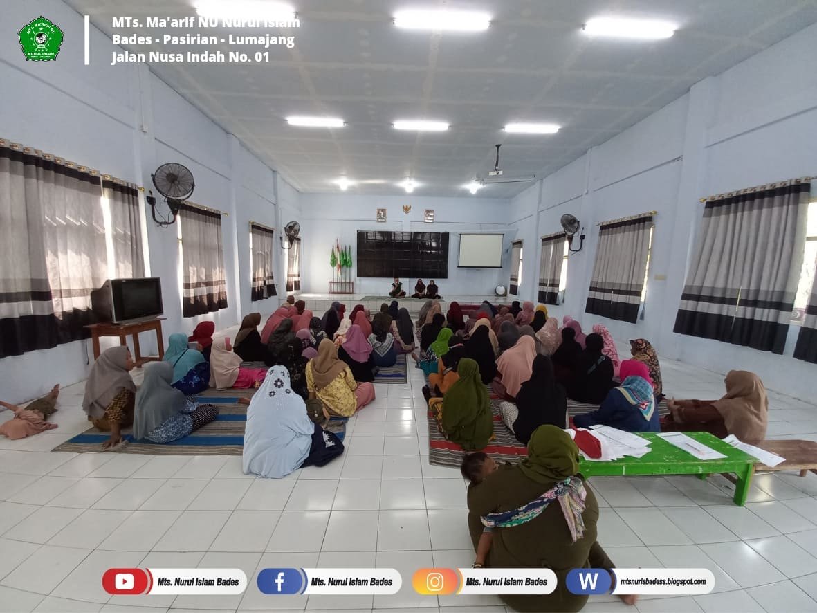 Doa Bersama WaliMurid dan sosialisasi Program! Pertemuan Walimurid Kelas IX
