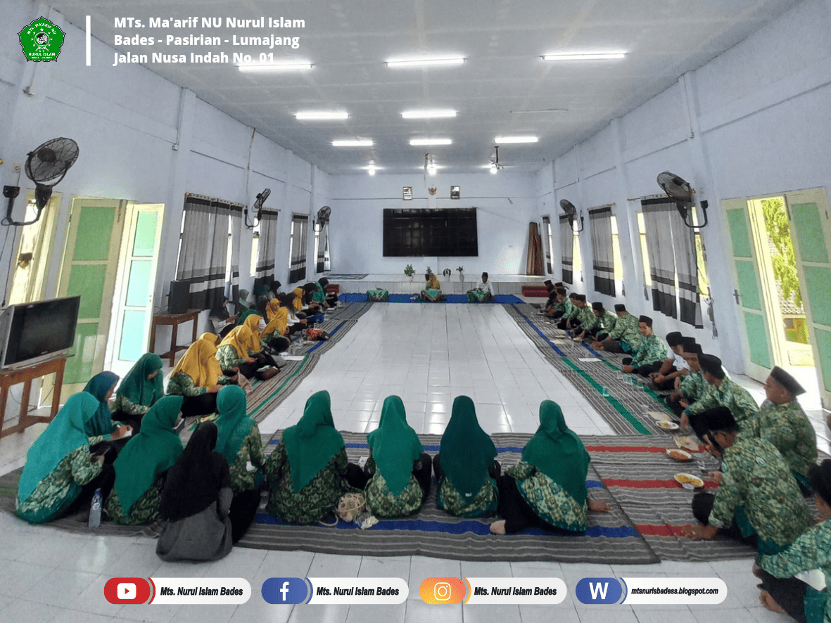 Menerapkan Kultur Pondok Pesantren! Rapat Gabungan MTs-MA Ma'arif NU Nurul Islam Bades