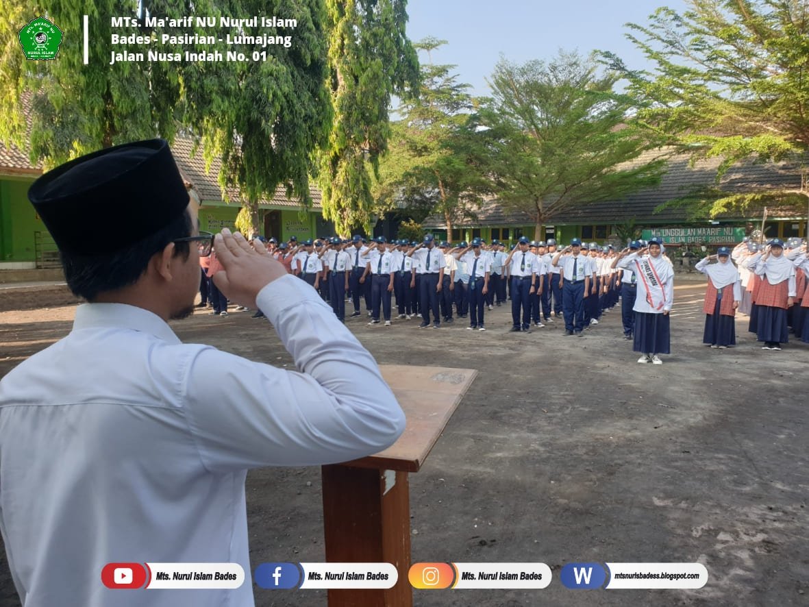 Karakter Itu Harus Dibentuk! Upacara Rutin Hari Senin