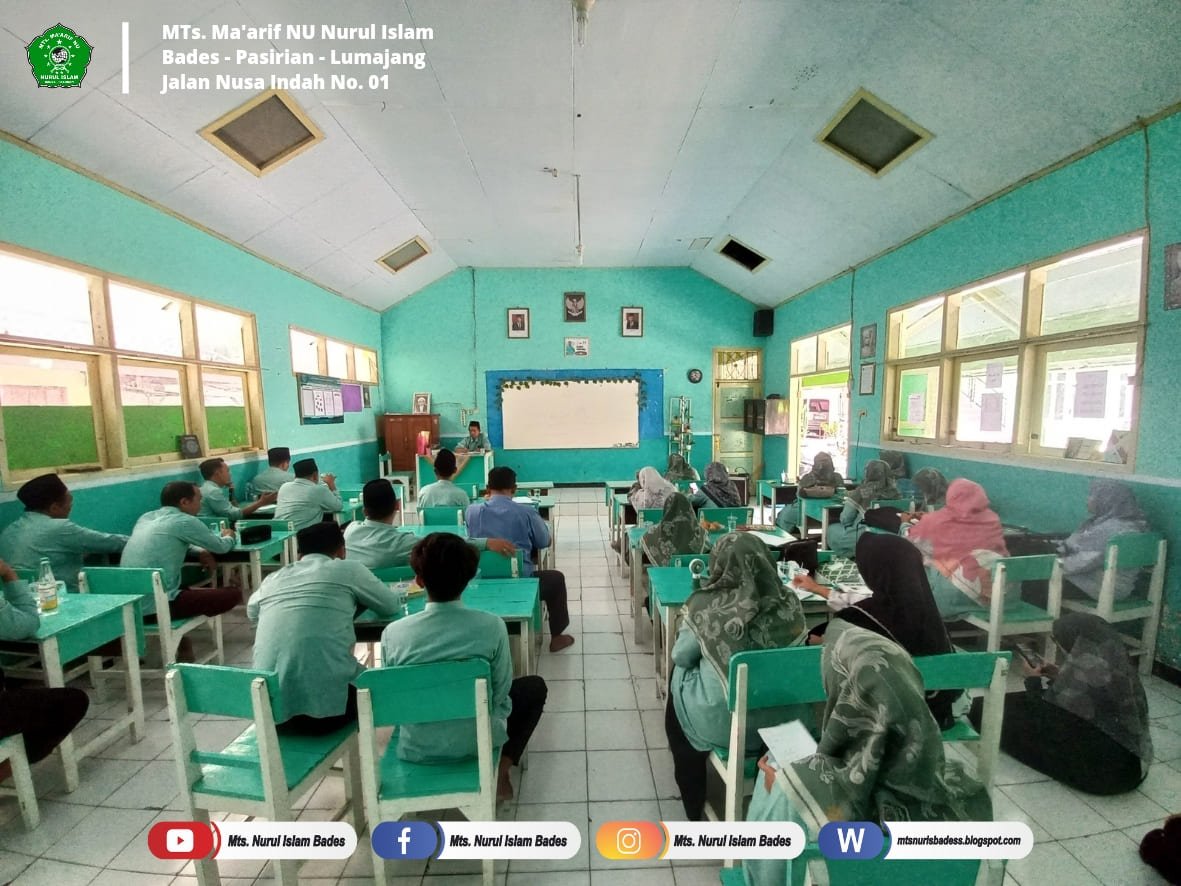 EVALUASI PROGRAM MADRASAH DI RAPAT RUTIN DEWAN GURU