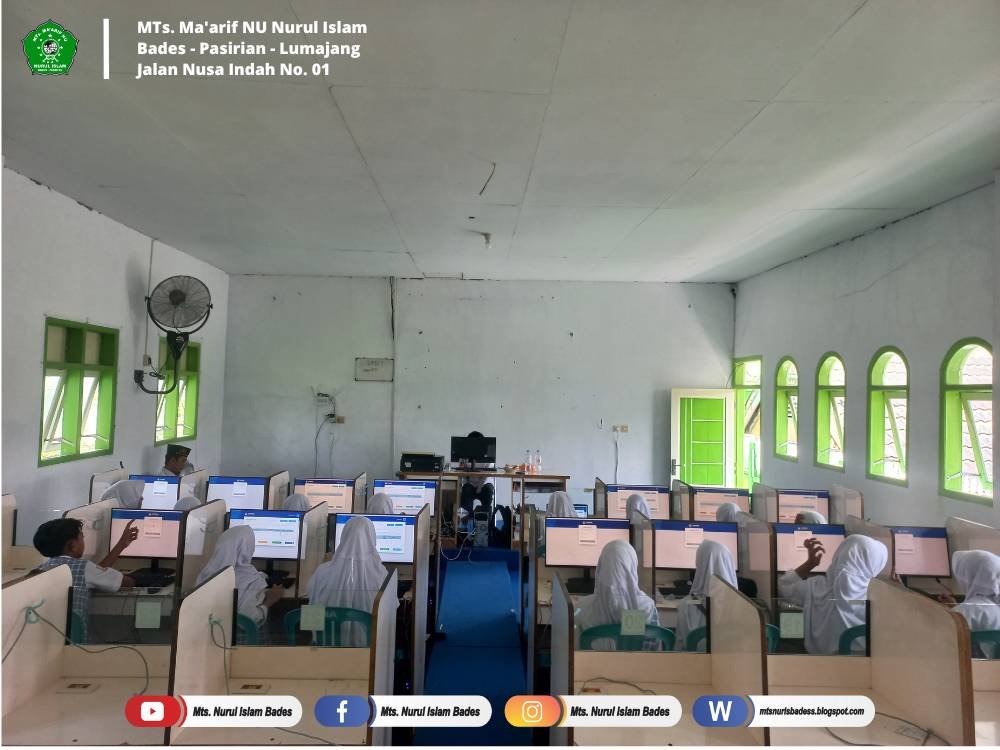 MTs. Ma'arif NU Nurul Islam Bades Gelar ANBK Tahun 2025