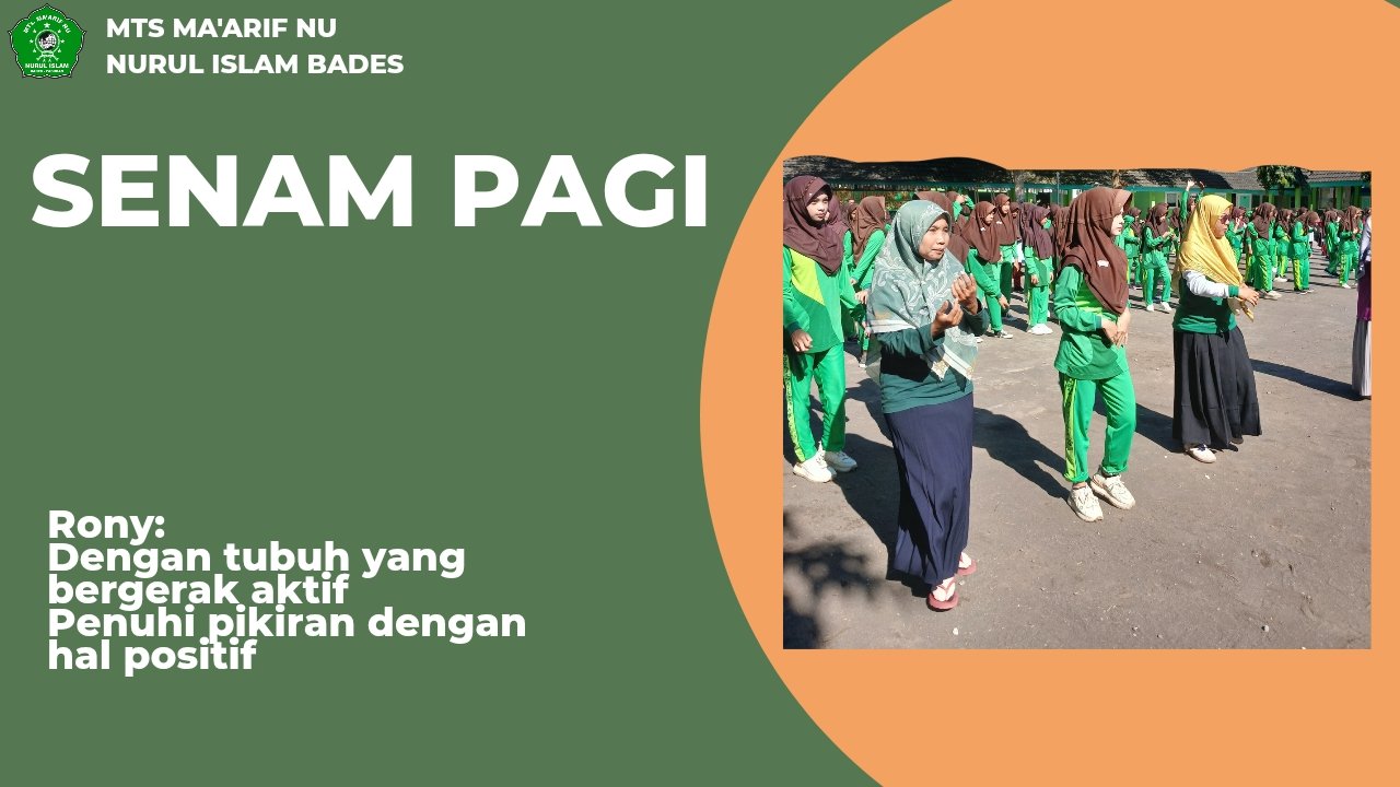 SENAM PAGI: Dengan Tubuh yang Aktif, Penuhi Pikiran dengan Hal Positif